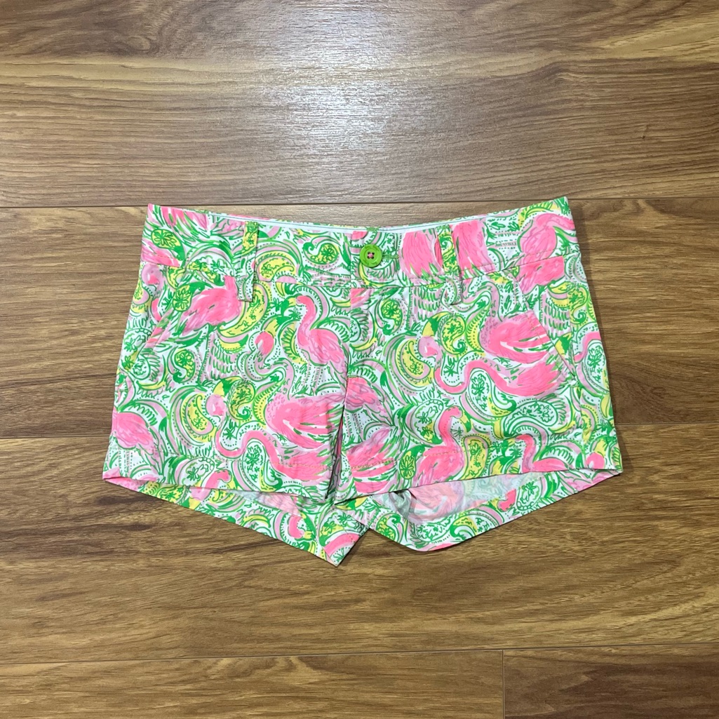 Lilly Pulitzer Walsh Shorts In “Hot Wings”